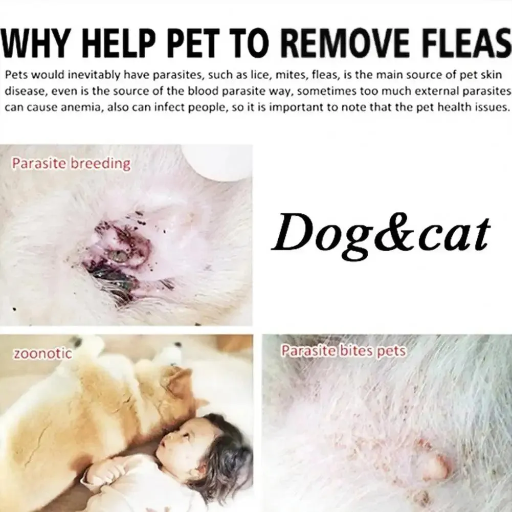 Universal Pet Anti-Flea Drops 8ML Spray