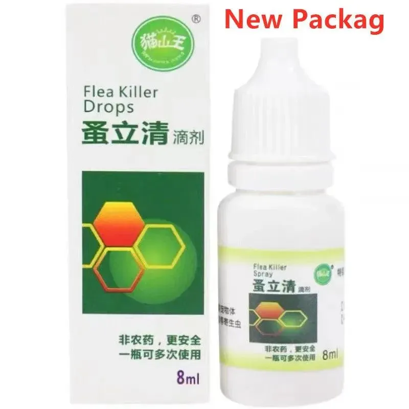 Universal Pet Anti-Flea Drops 8ML Spray