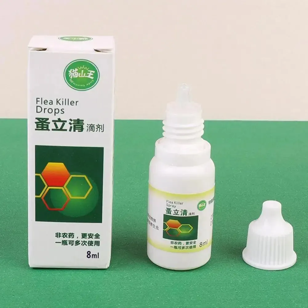 Universal Pet Anti-Flea Drops 8ML Spray