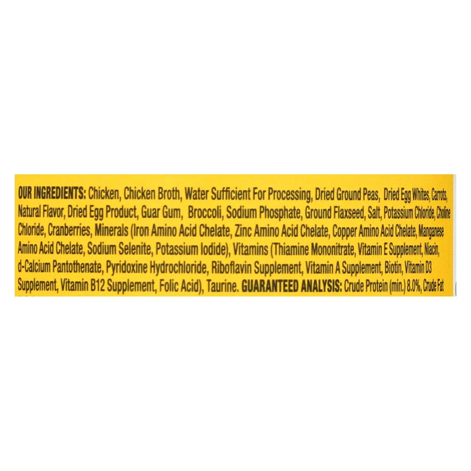 Wellness Pet Products Cat Food - Chicken Entrée (Pack of 24) - 3 Oz.