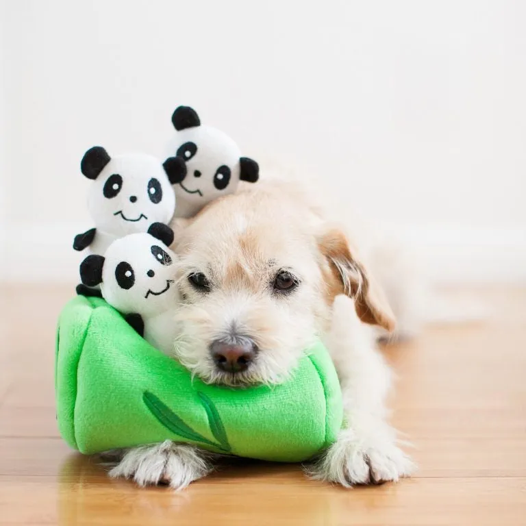Zippy Paws Burrow Panda N Bamboo